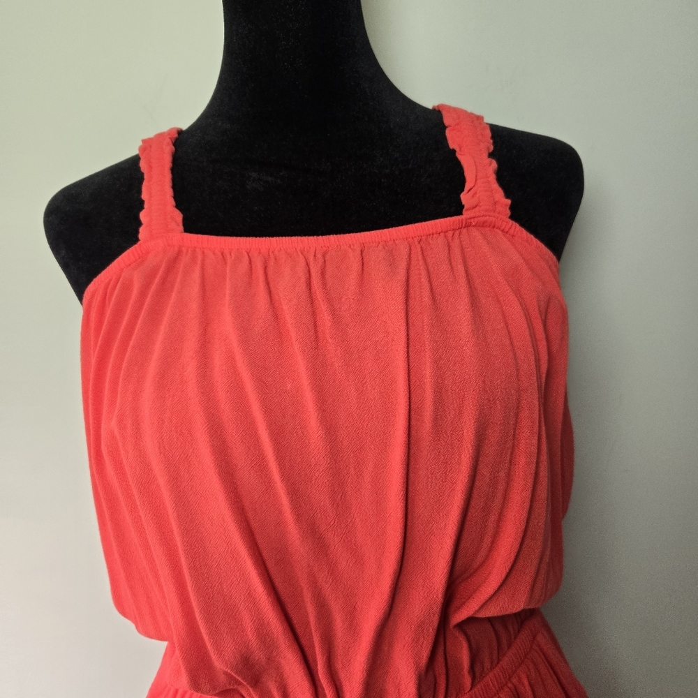 Express 100% Rayon Romper Jumpsuit Shorts Women's Size Medium - Picture 3 of 15